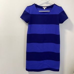 GAP womens striped dress boxy fit